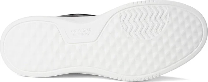 Cole Haan Grandpro Demi Slip-On Sneakers Women's Shoes Black/Opticptic White : 5 C - Wide, Leather - Image 3