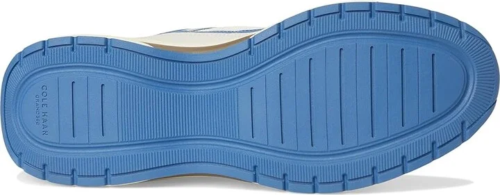 Cole Haan Grandpro Eleeana Runners Women's Shoes Ivory/Dutchblue Leather : 9.5 B - Medium, Leather/Suede - Image 3
