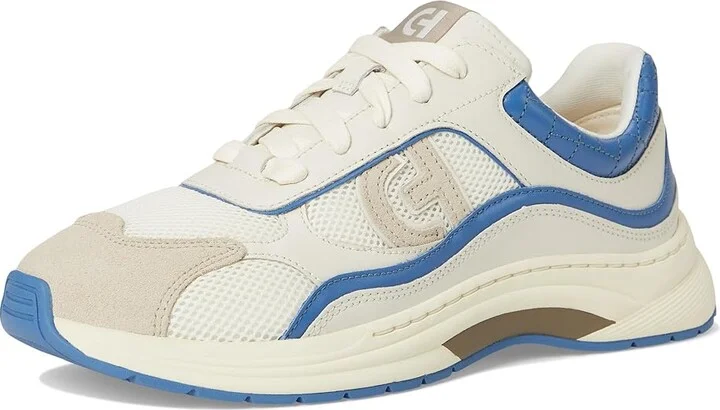 Cole Haan Grandpro Eleeana Runners Women's Shoes Ivory/Dutchblue Leather : 9.5 B - Medium, Leather/Suede - Image 5