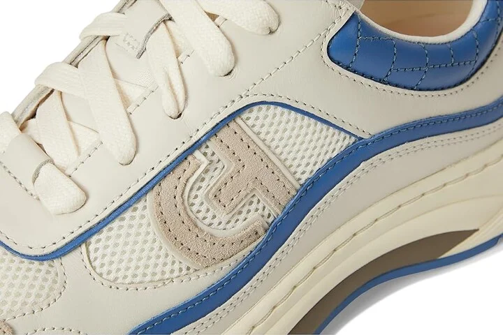 Cole Haan Grandpro Eleeana Runners Women's Shoes Ivory/Dutchblue Leather : 9.5 B - Medium, Leather/Suede - Image 7