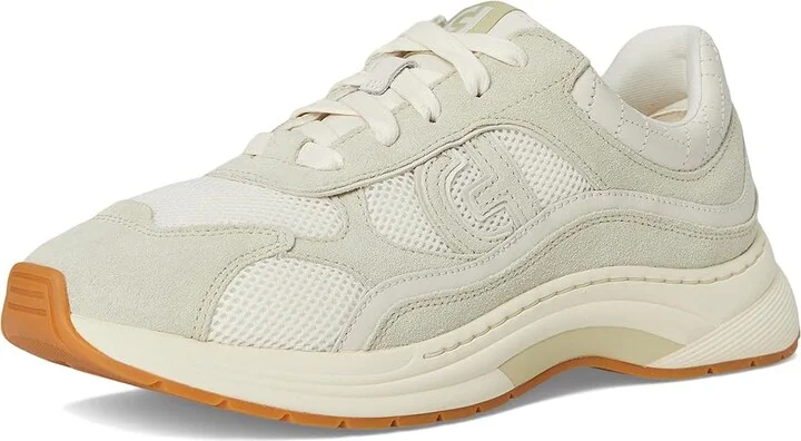 Cole Haan Grandpro Eleeana Runners Women's Shoes Ivory Leather/Lint Suede : 9 B - Medium, Leather/Suede - Image 5