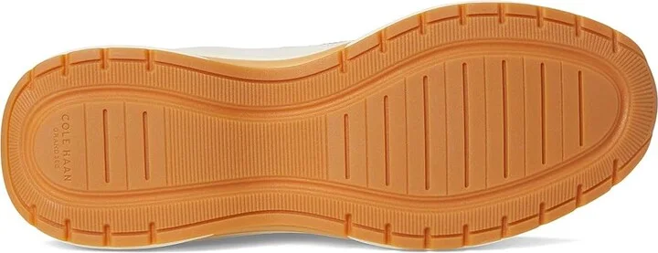 Cole Haan Grandpro Eleeana Runners Women's Shoes Ivory/Suede/Gold Metallic/Biscuit/Ivory : 8 B - Medium, Leather/Suede - Image 3