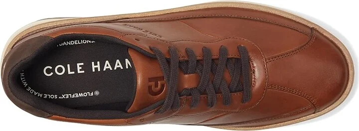 Cole Haan Grandpro Featherarc Bike Toe Sneakers Men's Lace-up Boots British Tan/Ivory : 9 D - Medium, Leather - Image 2