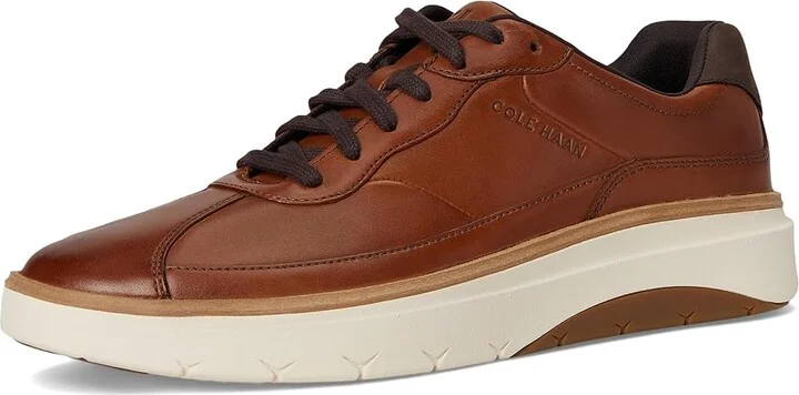 Cole Haan Grandpro Featherarc Bike Toe Sneakers Men's Lace-up Boots British Tan/Ivory : 9 D - Medium, Leather - Image 5
