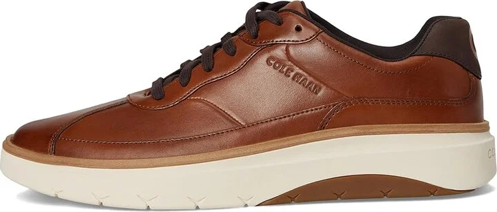 Cole Haan Grandpro Featherarc Bike Toe Sneakers Men's Lace-up Boots British Tan/Ivory : 9 D - Medium, Leather - Image 6