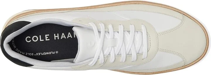 Cole Haan Grandpro Featherarc Bike Toe Sneakers Men's Lace-up Boots Optic White/Ivory/Black : 11 D - Medium, Leather - Image 2
