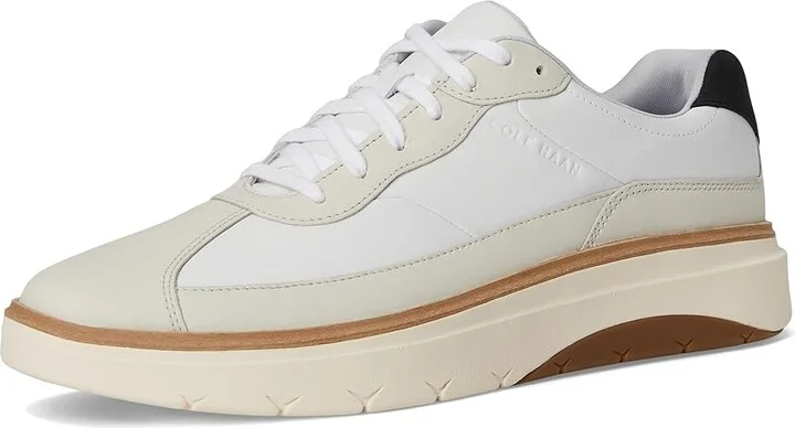 Cole Haan Grandpro Featherarc Bike Toe Sneakers Men's Lace-up Boots Optic White/Ivory/Black : 11 D - Medium, Leather - Image 5