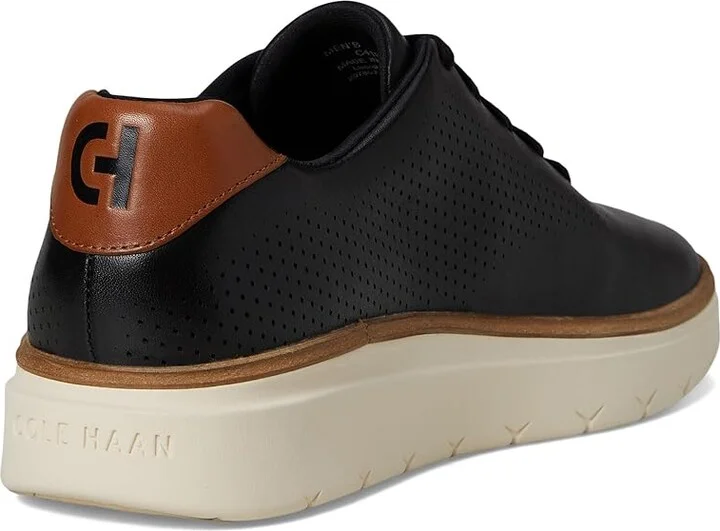 Cole Haan Grandpro Featherarc Laser Sneakers Men's Lace-up Boots Black/Ivory 1 : 11.5 D - Medium, Leather/Rubber - Image 4