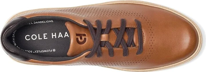 Cole Haan Grandpro Featherarc Laser Sneakers Men's Lace-up Boots British Tan/Ivory : 9 D - Medium, Leather/Rubber - Image 2