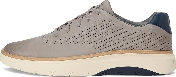 Cole Haan Grandpro Featherarc Laser Sneakers Men's Lace-up Boots Ironstone Nubuck/Silver Birch/Navy Blazer : 11 D - Medium, Leather/Rubber - Image 6