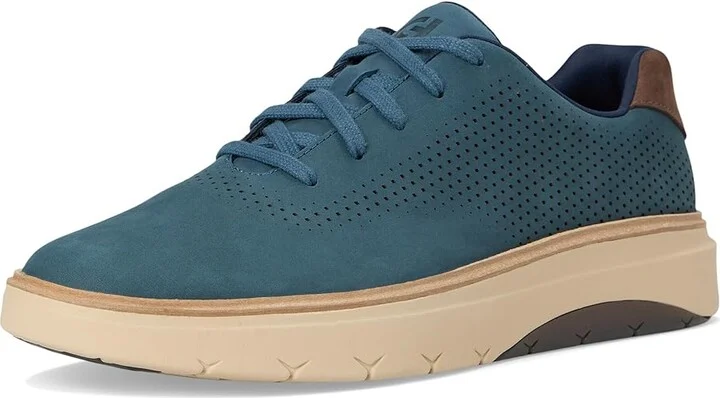 Cole Haan Grandpro Featherarc Laser Sneakers Men's Lace-up Boots Orion Blue Nubuck/Oxford Tan/Lava : 7.5 D - Medium, Leather/Rubber - Image 5