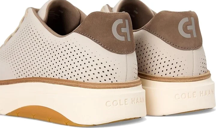 Cole Haan Grandpro Featherarc Laser Sneakers Men's Lace-up Boots Oxford Tan Nubuck/Ivory/Truffle : 9 D - Medium, Leather/Rubber - Image 7