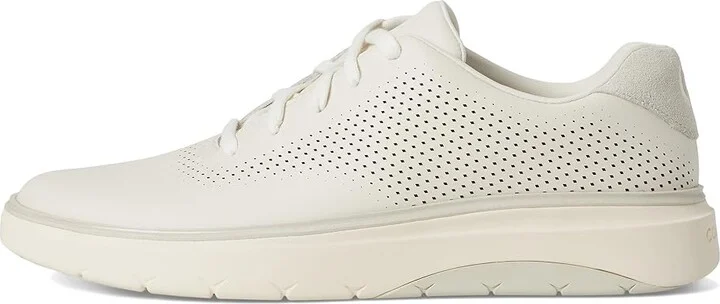 Cole Haan Grandpro Featherarc Laser Sneakers Men's Shoes Ivory/Silver Birch/Ivory : 7 D - Medium, Leather - Image 6