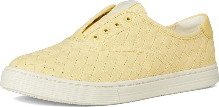 Cole Haan Grandpro Harbor Sneakers Women's Shoes Pale Banana Woven Canvas/Leather/Ivory : 5.5 B - Medium - Image 5