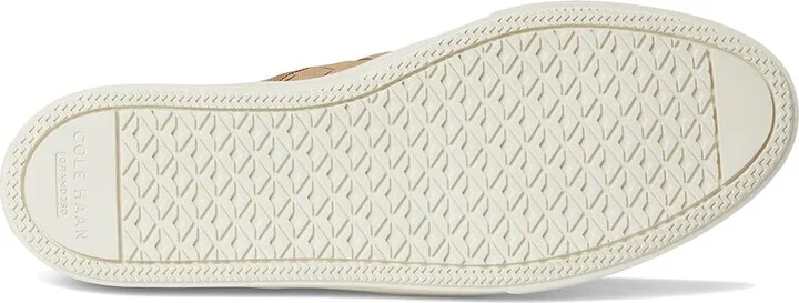 Cole Haan Grandpro Harbor Sneakers Women's Shoes Tuscan Sand Woven Canvas : 10 C - Wide, Leather - Image 3