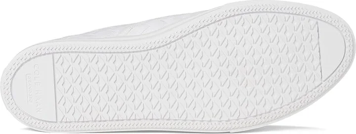 Cole Haan Grandpro Harbor Sneakers Women's Shoes White Woven Canvas/Leather/White : 7.5 C - Wide - Image 3