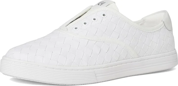 Cole Haan Grandpro Harbor Sneakers Women's Shoes White Woven Canvas/Leather/White : 7.5 C - Wide - Image 5