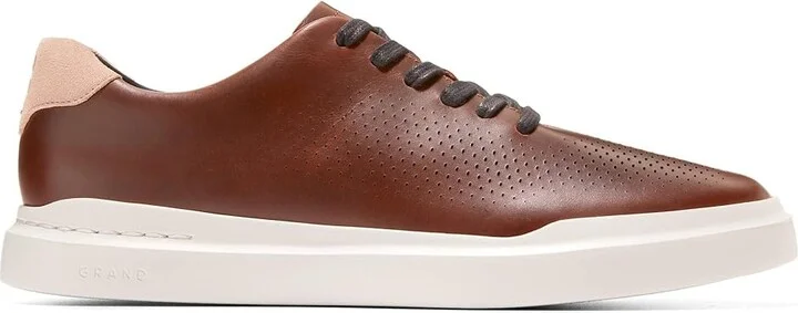 Cole Haan Grandpro Laser Cut Sneakers Men's Shoes Acorn/Sesame/Ivory : 11.5 D - Medium, Leather - Image 7