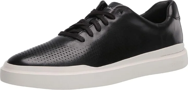 Cole Haan Grandpro Laser Cut Sneakers Men's Shoes Black/Tan : 10 D - Medium, Leather - Image 2