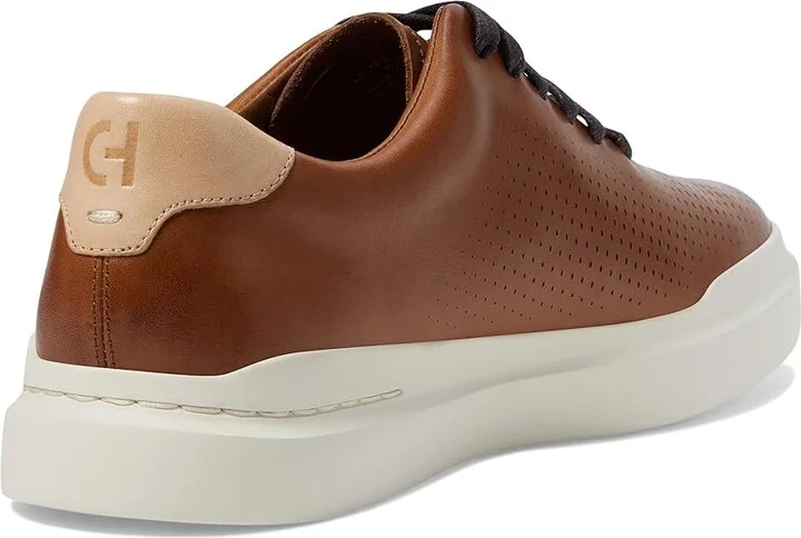 Cole Haan Grandpro Laser Cut Sneakers Men's Shoes British Tan/Ivory : 10 D - Medium, Leather - Image 5