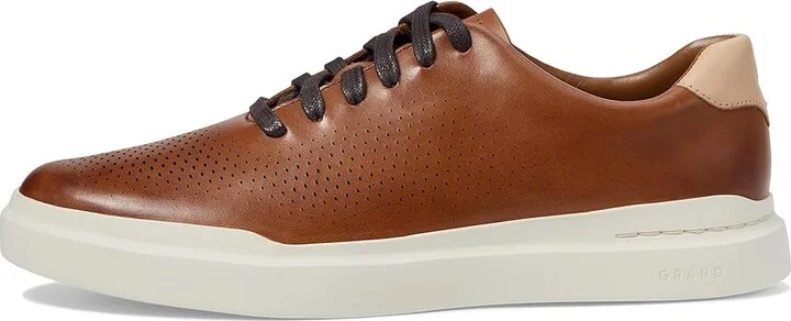 Cole Haan Grandpro Laser Cut Sneakers Men's Shoes British Tan/Ivory : 10 D - Medium, Leather - Image 7