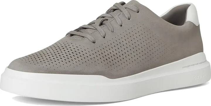 Cole Haan Grandpro Laser Cut Sneakers Men's Shoes Ironstone/Optic White : 10 D - Medium, Leather - Image 6