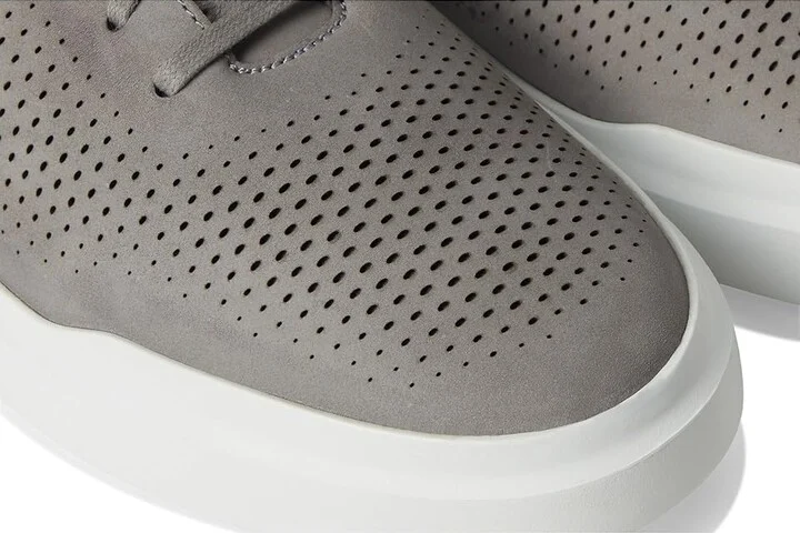 Cole Haan Grandpro Laser Cut Sneakers Men's Shoes Ironstone/Optic White : 10 D - Medium, Leather - Image 8