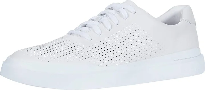 Cole Haan Grandpro Laser Cut Sneakers Men's Shoes White : 10 D - Medium, Leather - Image 2