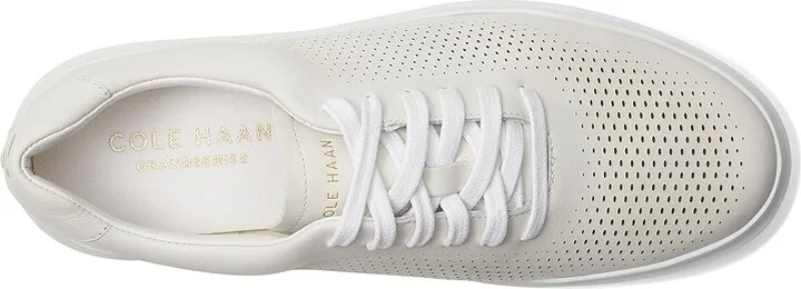 Cole Haan Grandpro Laser Cut Sneakers Men's Shoes White : 10 D - Medium, Leather - Image 3