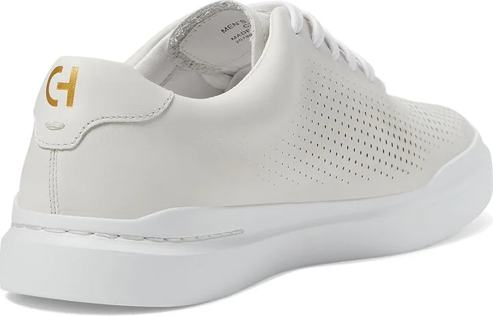 Cole Haan Grandpro Laser Cut Sneakers Men's Shoes White : 10 D - Medium, Leather - Image 5