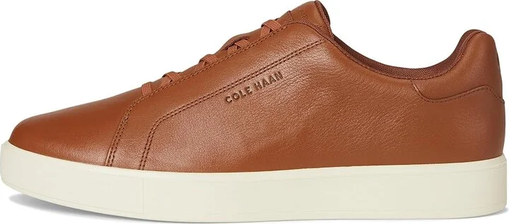 Cole Haan Grandpro Luxe Slip-On Sneakers Men's Shoes British Tan/Ivory : 9 D - Medium, Leather - Image 6