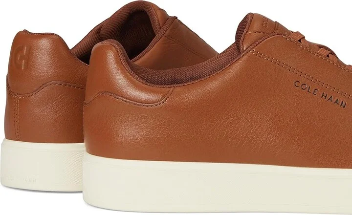 Cole Haan Grandpro Luxe Slip-On Sneakers Men's Shoes British Tan/Ivory : 9 D - Medium, Leather - Image 7