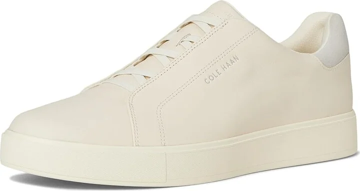 Cole Haan Grandpro Luxe Slip-On Sneakers Men's Shoes Ivory/Microchip/Ivory : 8.5 D - Medium, Leather - Image 5