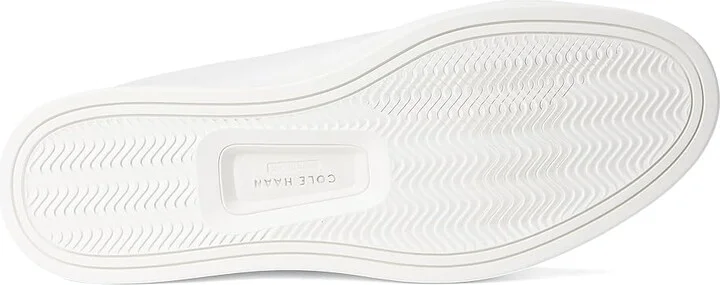 Cole Haan Grandpro Luxe Slip-On Sneakers Men's Shoes Optic White/Optic White : 12 W - Wide, Leather - Image 3