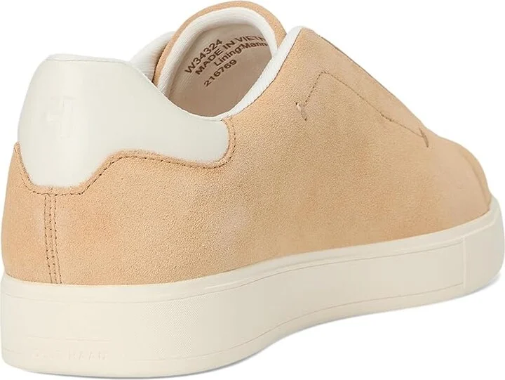 Cole Haan Grandpro Luxe Slip-On Sneakers Women's Snow Shoes Tuscan Sand Suede : 6 C - Wide, Leather - Image 4