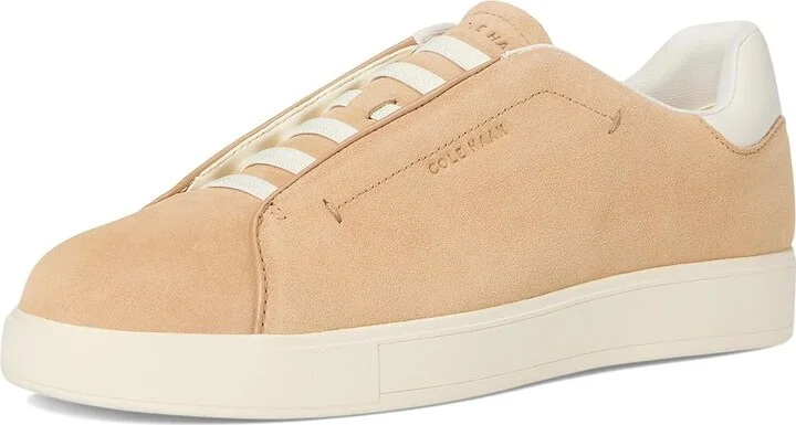 Cole Haan Grandpro Luxe Slip-On Sneakers Women's Snow Shoes Tuscan Sand Suede : 6 C - Wide, Leather - Image 5