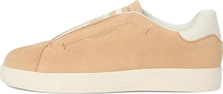 Cole Haan Grandpro Luxe Slip-On Sneakers Women's Snow Shoes Tuscan Sand Suede : 6 C - Wide, Leather - Image 6