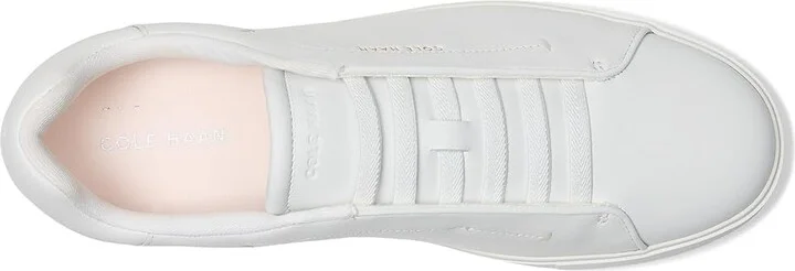 Cole Haan Grandpro Luxe Slip-On Sneakers Women's Snow Shoes White Leather : 10 B - Medium - Image 2