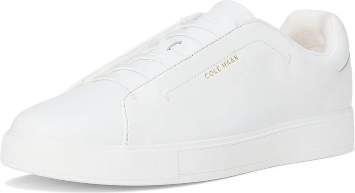 Cole Haan Grandpro Luxe Slip-On Sneakers Women's Snow Shoes White Leather : 10 B - Medium - Image 5