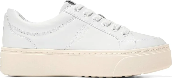 Cole Haan Grandpro Max Platform Sneakers Women's Shoes Optic White/Ivory : 5 C - Wide - Image 5