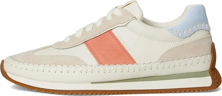 Cole Haan Grandpro Premier Runners Women's Shoes Ivory/Oat Suede : 10 C - Wide, Leather/Suede - Image 6