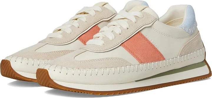 Cole Haan Grandpro Premier Runners Women's Shoes Ivory/Oat Suede : 10 C - Wide, Leather/Suede
