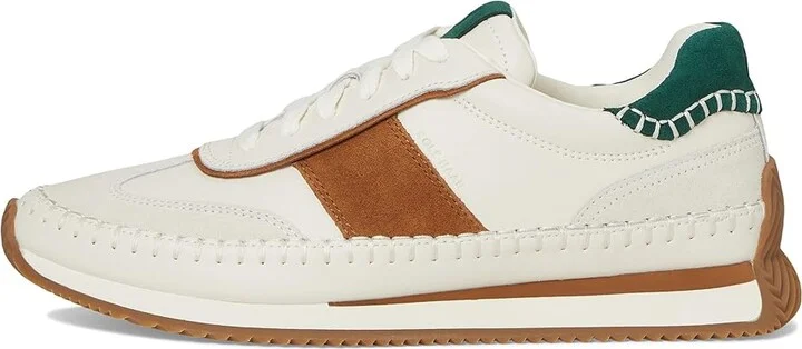 Cole Haan Grandpro Premier Runners Women's Shoes Ivory/Tobacco Suede : 10 B - Medium, Leather/Suede - Image 6