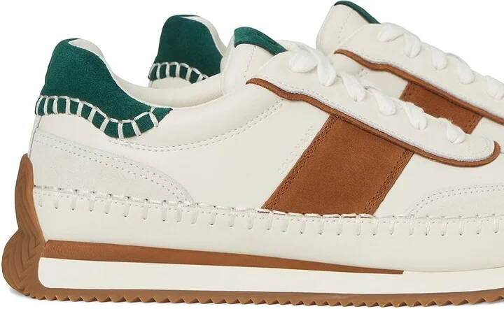 Cole Haan Grandpro Premier Runners Women's Shoes Ivory/Tobacco Suede : 10 B - Medium, Leather/Suede - Image 7