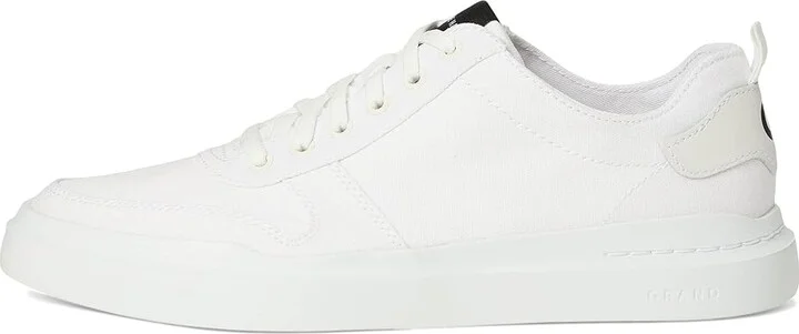 Cole Haan GrandPro Rally Canvas Court Sneaker Men's Shoes Optic White Canvas : 7 D - Medium - Image 6