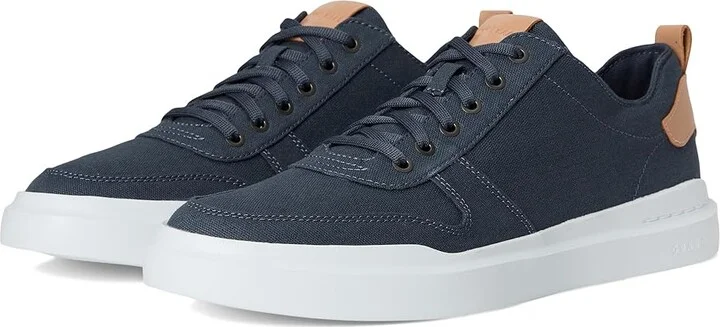 Cole Haan GrandPro Rally Canvas Court Sneaker Men's Shoes Vintage Indigo Canvas/Natural : 7 D - Medium