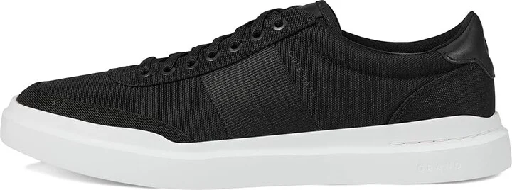 Cole Haan Grandpro Rally Canvas II Men's Lace-up Boots Black/Optic White : 11 D - Medium, Leather/Suede - Image 6