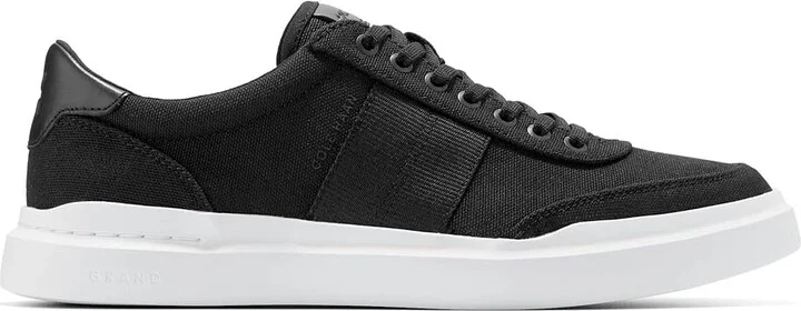 Cole Haan Grandpro Rally Canvas II Men's Lace-up Boots Black/Optic White : 11 D - Medium, Leather/Suede - Image 7