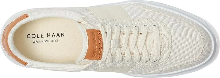 Cole Haan Grandpro Rally Canvas II Men's Lace-up Boots Ivory/Natural Tan/Optic White : 12 D - Medium, Leather/Suede - Image 2