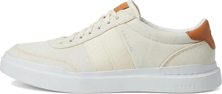 Cole Haan Grandpro Rally Canvas II Men's Lace-up Boots Ivory/Natural Tan/Optic White : 12 D - Medium, Leather/Suede - Image 6